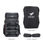 HGLRC Drone Backpack Camera Bag Splash-Proof Fabric 360X260X530mm 33.5L Capacity for Outdoor Flying